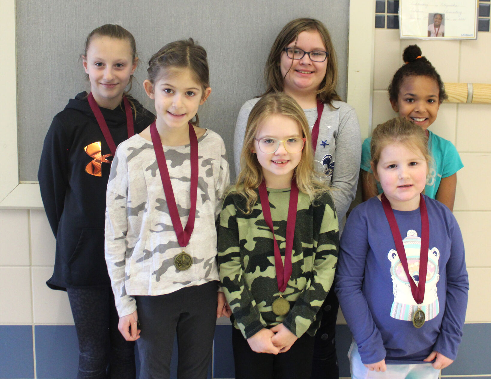 January Students of the Month named